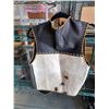 Image 3 : COW HIDE VEST - SMALL TO MEDIUM NEW