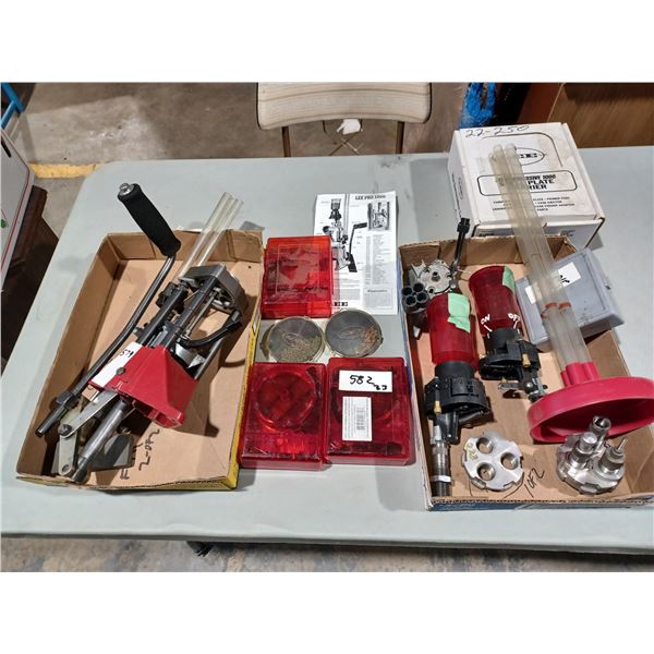 LEE PRO 1000 PROGRESSIVE RIFLE PRESS WITH LOTS OF ACCESSORIES