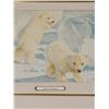 Image 2 : ARCTIC TREASURE POLAR BEAR PRINT - FRAMED AND SIGNED BY GLENN LOATT