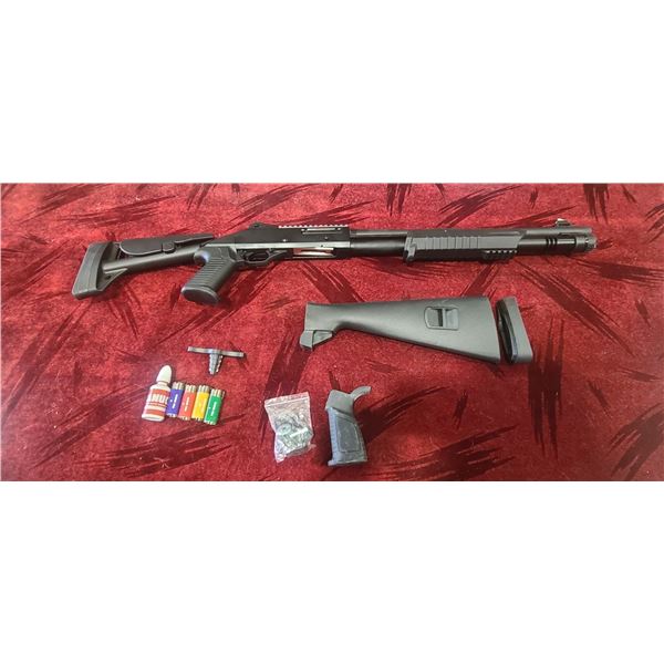 CANUCK OPERATOR ELITE INERTIA PUMP ACTION 12GA 3  18  BARREL COMES WITH ADDITIONAL PISTOL GRIP AND A