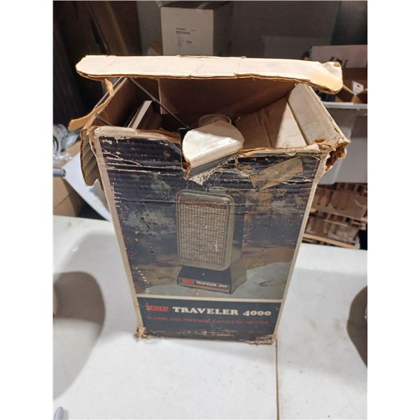 ZEBCO TRAVELER 4000 PROPANE HEATER