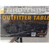 Image 4 : NEW BROWNING OUTFITTER TABLE - FOLDS AND HAS CARRYING CASE