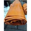 Image 2 : THREE ASSORTED ORANGE TARPS