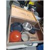 Image 3 : CAMP KITCHEN UTENSILS, POTS, PANS