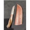 Image 2 : DAMASCUS STEEL HUNTING KNIFE