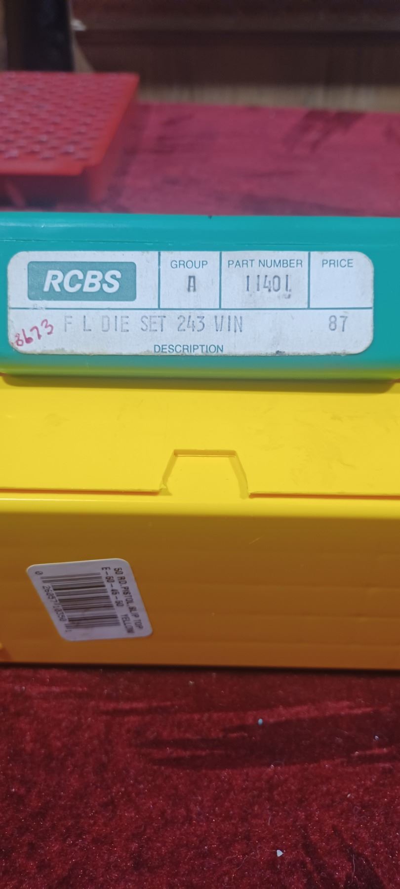 thumbnail image 2 of RCBS Full Length 2-Die Set – .243 Winchester – Made In USA – Model 11401 2 of 4