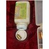 Image 2 : CONTAINER WITH ASSORTED RELOADING ACCESSORIES, BRASS AND AMMO