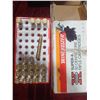 Image 8 : CONTAINER WITH ASSORTED RELOADING ACCESSORIES, BRASS AND AMMO