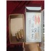 Image 9 : CONTAINER WITH ASSORTED RELOADING ACCESSORIES, BRASS AND AMMO