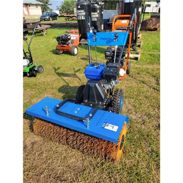 Sweeper, 7.5 Hp, works