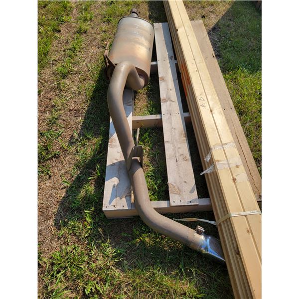 Muffler & exhaust pipe