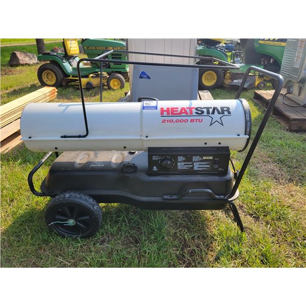 Heat star, 210,000 BTU, kerosene heater