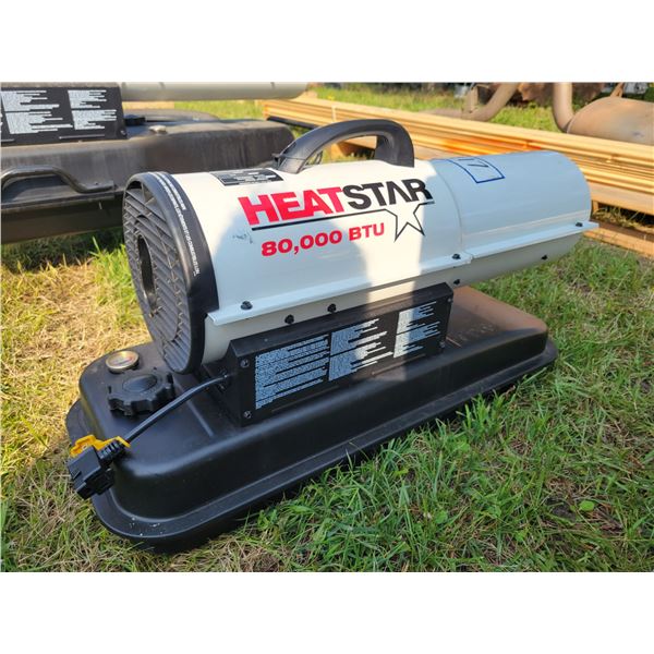 Heat star, 80,000 BTU, kerosene heater