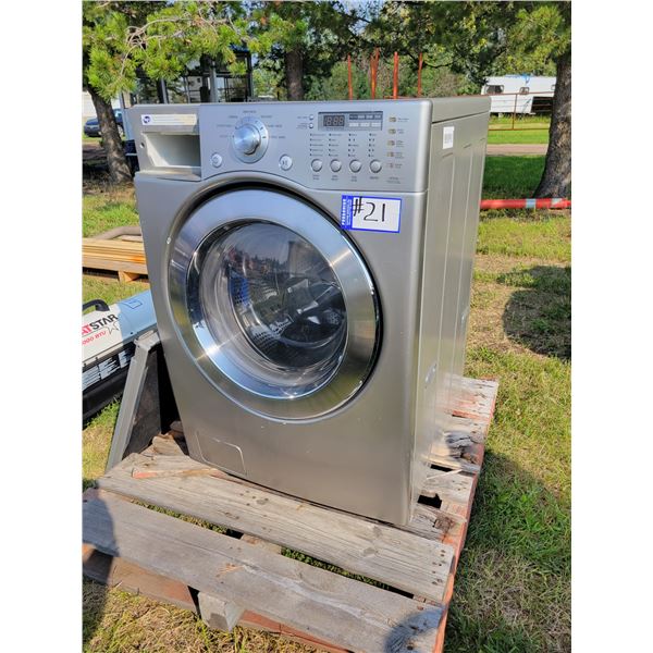 L/G Washer, works, lost soap tray