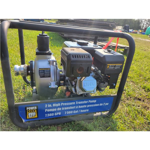 2" Water pump, not running