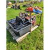 Image 1 : Rear grass catcher, water pump & Vanguard 5.5 Hp motor, As is