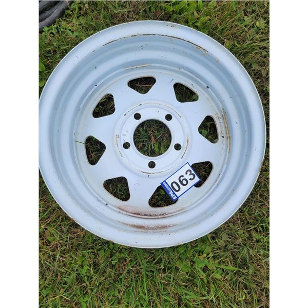 5-hole 16" rim, As new