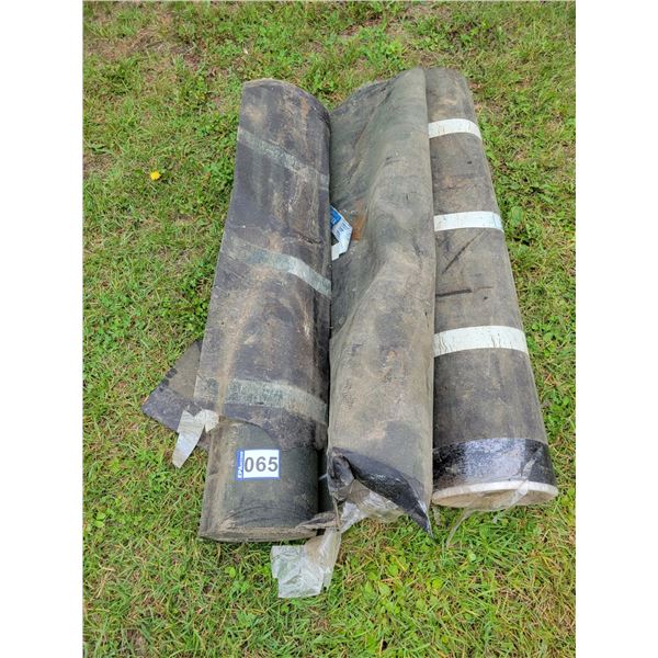 3- Rolls of shingling, Approx. 44"