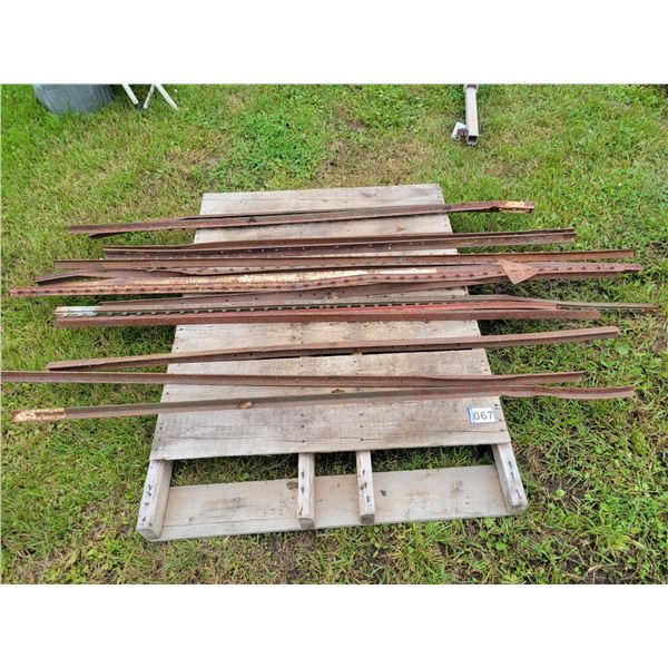 Approx. 15 T-bars (by the pile)