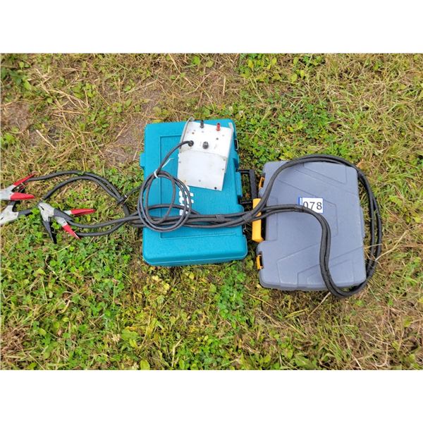 Good Booster Cables, Fencer, 2- empty cases