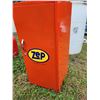 Image 9 : Orange Zep cabinet & red tool box c/w tools