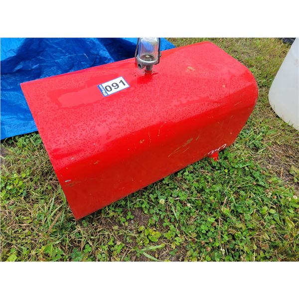 New fuel tank (red) Approx. 25"