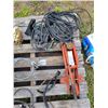 Image 2 : Misc. Cable, floor jack, ext. cords, 2- straps, misc. plumbing.