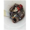 Image 5 : 7- Pails of misc. bolts, screws, fittings, wire, rope etc..