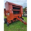 Image 5 : Hesston 956 Autocycle Rd Baler, SN. HR25147, Twine & Net. Wrap 9121 Bales, 1000 PTO & monitor (Shedd