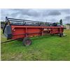 Image 3 : Case IH 25 ft Straight cut header, PU reels c/w transport, SN. 218290. Came with 2188. For info Ph D