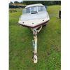 Image 2 : Fiber Tech, Approx. 16 ft Fibreglass open bow boat, SN.FT165018LL283, c/w top & 70 HP Johnson motor