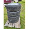 Image 1 : Set of 4 tires & rims for Toyota, Good Year, 205/60R16s. Selling all together