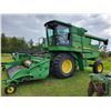 Image 1 : JD 7720 Titan II Combine, 2780 hrs, SN. X625599 c/w JD 212 6 belt pickup, reverser & chopper, 24.5x3
