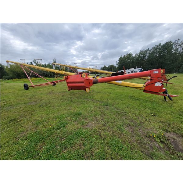 Westfield MK 100-71, 540 PTO swing away auger c/w spout. Retired from grain farming. For info PH Joh