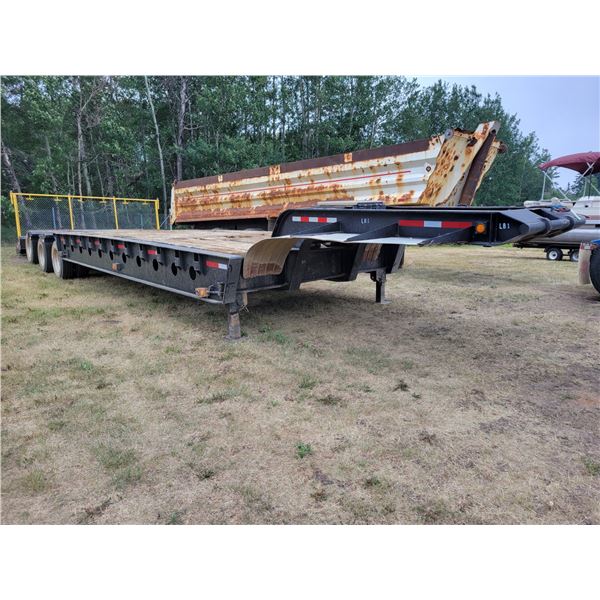 2012 Renn Tridem Lowboy Trailer, 10 ft wide, Last certified in 2018 (Parked since then) Model. SL330
