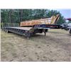 Image 1 : 2012 Renn Tridem Lowboy Trailer, 10 ft wide, Last certified in 2018 (Parked since then) Model. SL330