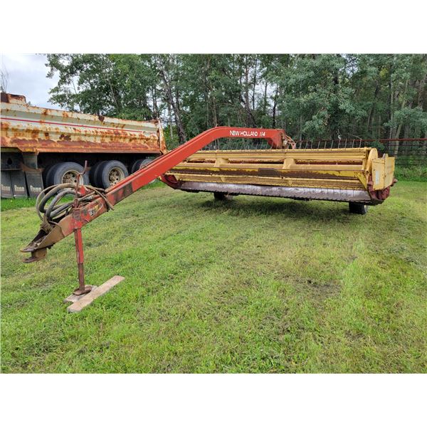 NH 114 hydro swing, 14',  540 PTO, SN. 465801