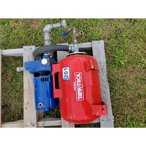 Tank-Trol Jacuzzi pump, 1/2 Hp (not sure if working)