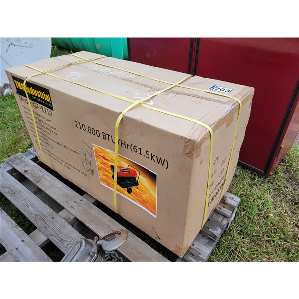 210,000 BTU Heater, As New