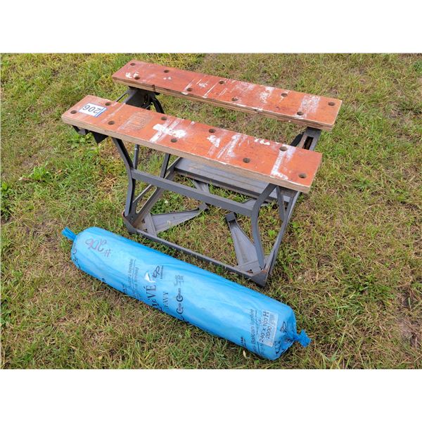 Workmate Table & new roll of poly