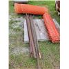 Image 1 : 2- Rolls of snow fence & Approx. 10 T-bars