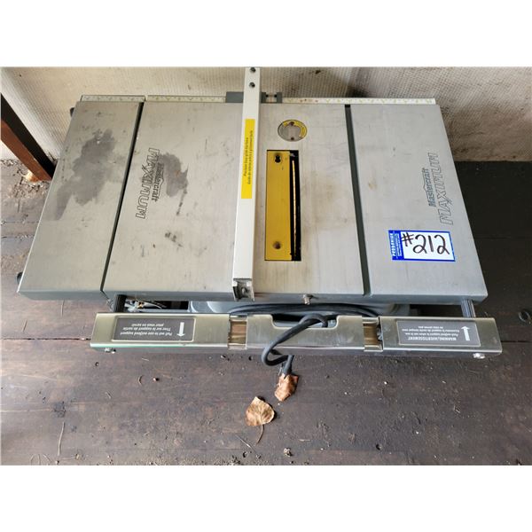 Mastercraft Table saw c/w Guide (working)