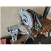 Image 1 : Mastercraft mitre saw c/w stand (working)