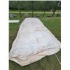 Image 1 : Big White Tarp, Approx. 10 1/2 ft x 27 ft