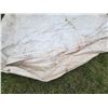Image 2 : Big White Tarp, Approx. 10 1/2 ft x 27 ft