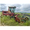 Image 8 : SELLING OFF SITE: IHC Model 4000, 19.5' Swather, CAHR, SN. 1310083C00775 counter weights, U-II Picku
