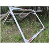 Image 1 : SELLING OFF SITE: White over-cab protection mesh frame, For more info PH Mel (780) 446-8197. Address