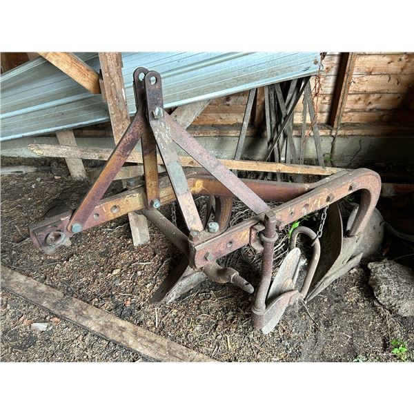 SELLING OFF SITE: Dearborn 2 btm, 3 pt hitch plow, For more info PH Mel (780) 446-8197. Address: 601