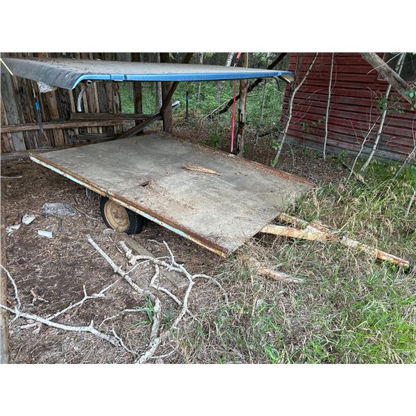 SELLING OFF SITE: 8' Utility trailer. For more info PH Mel (780) 446-8197. Address: 60110 RR 140 Vil