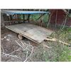 Image 1 : SELLING OFF SITE: 8' Utility trailer. For more info PH Mel (780) 446-8197. Address: 60110 RR 140 Vil
